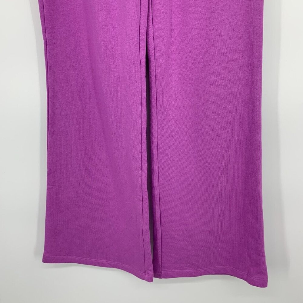 Wild Fable Sweatpants Pull On Wide Leg High Rise Purple Knit NWT - Picture 7 of 10